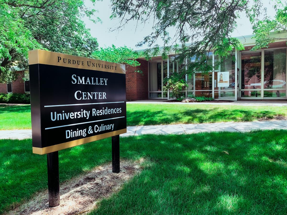 Exterior of Smalley Center.