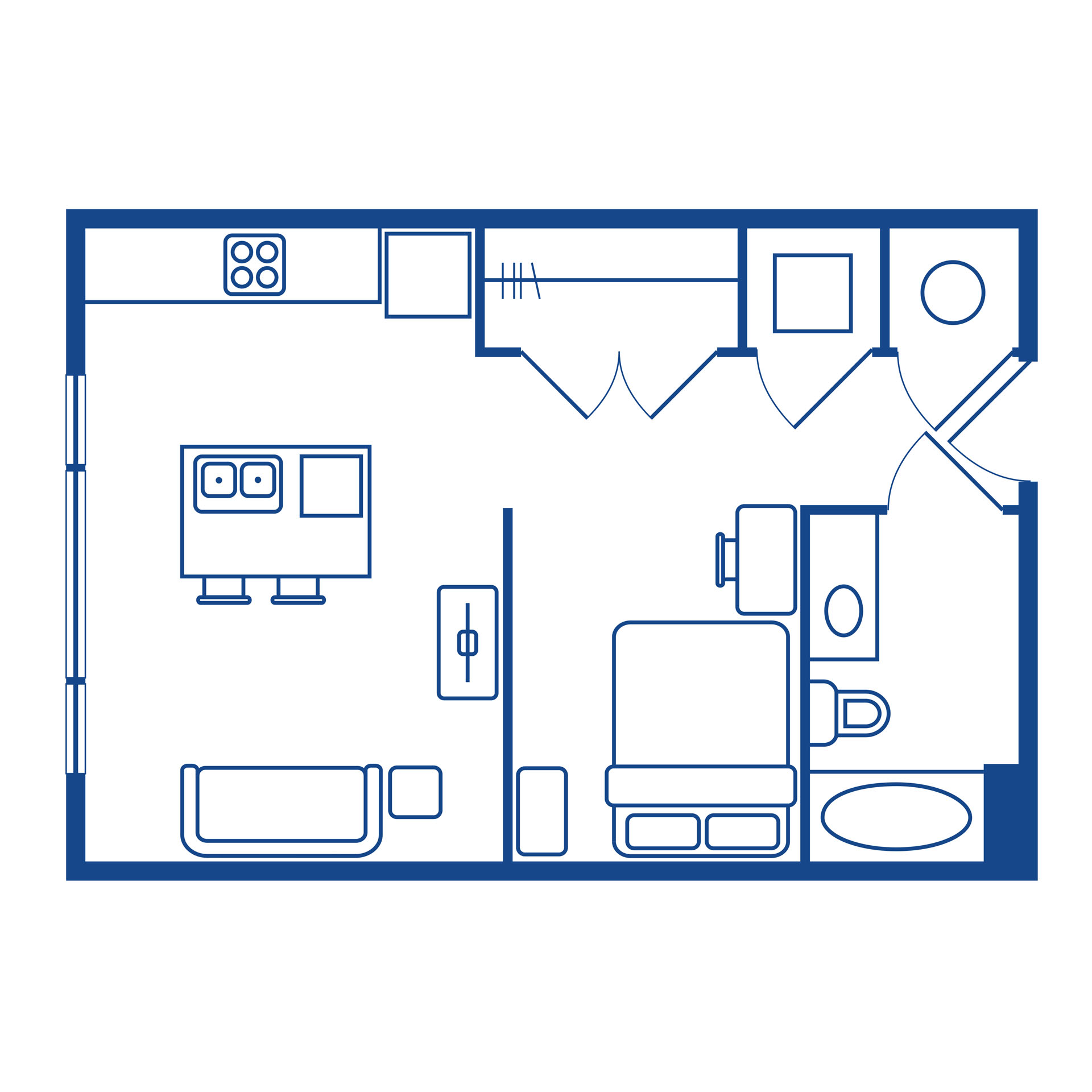 Studio floor plan