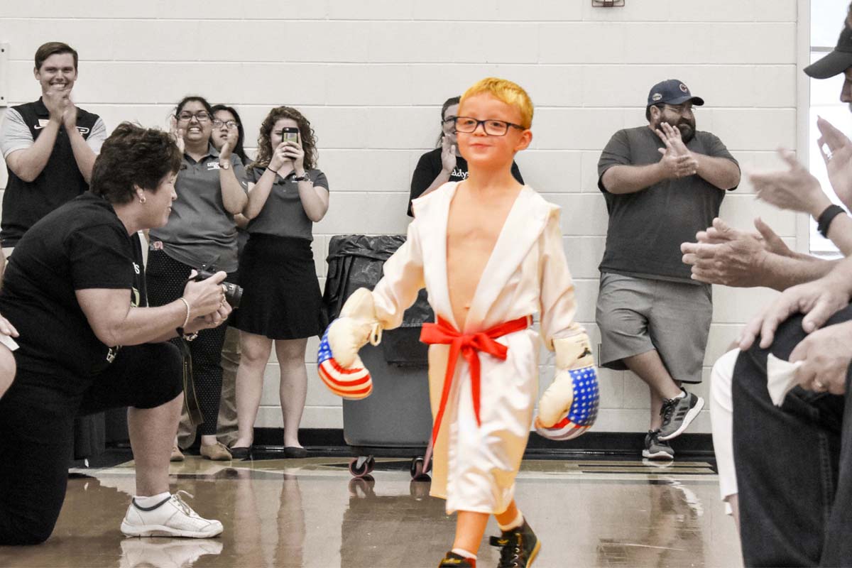 Timmy Takedown Visits Purdue