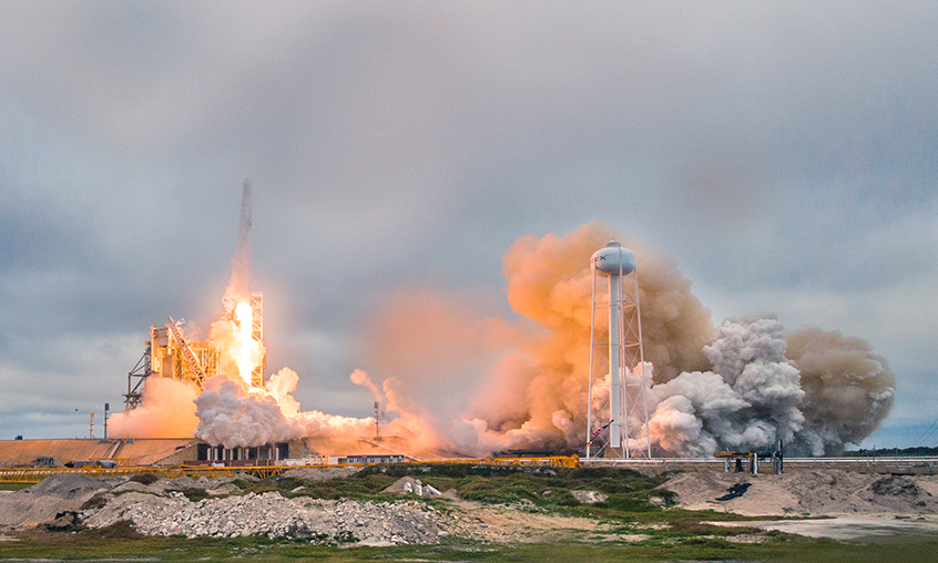 Trevor Mahlmann SpaceX Launch photo