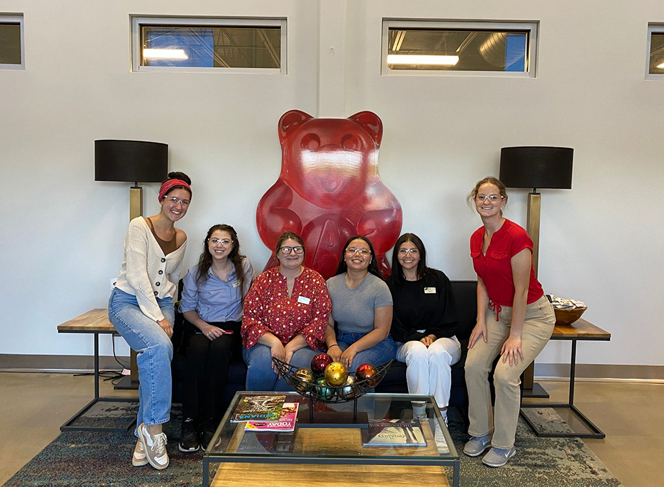 Food service interns enjoyed a visit to Albanese Candy Factory Outlet in Merrillville, Indiana. 