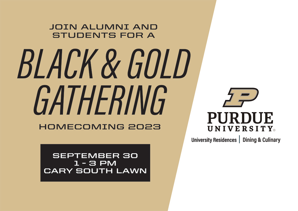 Black & Gold Gathering Graphic