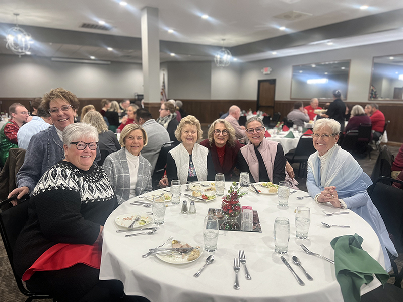 Group of retirees smiling