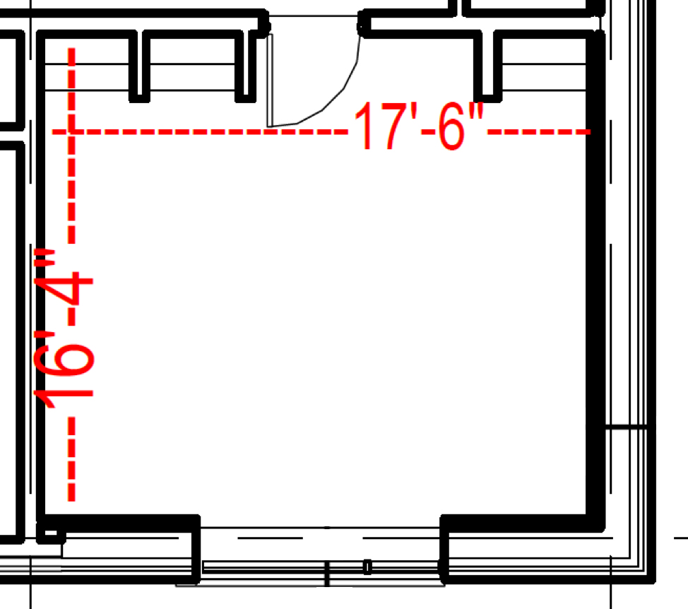 Converted Quad Floor Plan Illustration